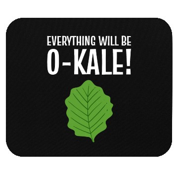 Discover Vegetable Kale Puns Farmer Mouse Pads