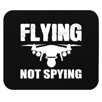 Discover Flying Drone Drone Pilot Mouse Pads