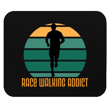 Discover Race walking addict, Race walking Mouse Pads