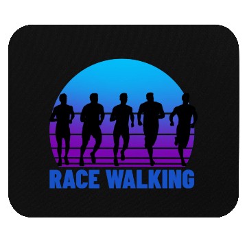 Discover Race walking Mouse Pads