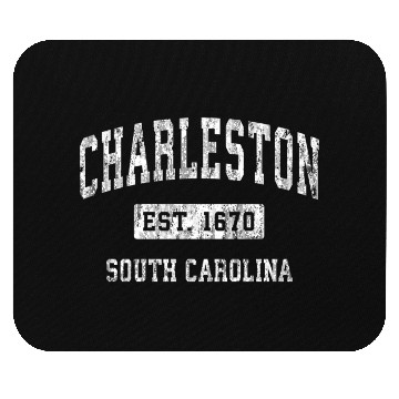 Discover Charleston South Carolina Sc Established Sports Mouse Pads