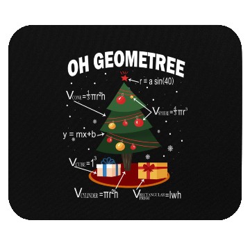 Discover Math Geometree Tree Geometry Teacher Mouse Pads