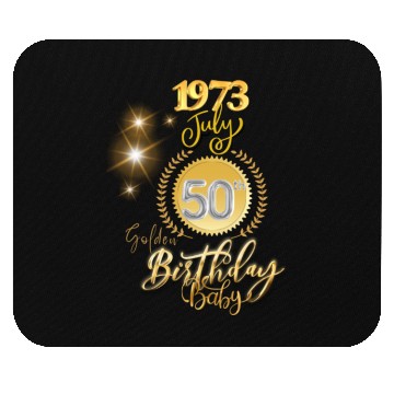 Discover 50th Birthday, July, 1973. Mouse Pads