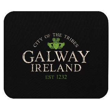 Discover Irish Claddagh Galway Ireland Mouse Pads