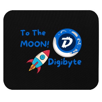 Discover Digibyte To The Moon Mouse Pads