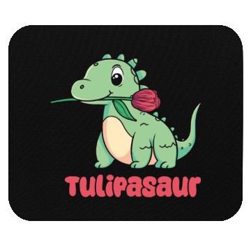 Discover Tulip Gardening Trex Mouse Pads