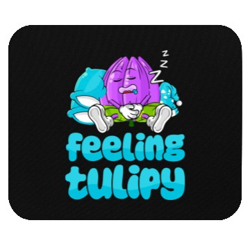 Discover Tulip Gardening Cute Mouse Pads