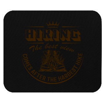 Discover Hiking View Hiking Boots Mountains Alps Mouse Pads
