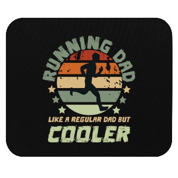 Discover Funny Running Dad Like A Regular Dad Mouse Pads