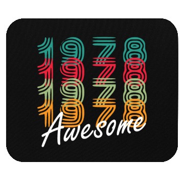 Discover 1978 Vintage Year Retro Birthday Gift Mouse Pads