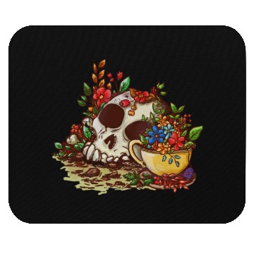 Discover Skull Garden Mouse Pads