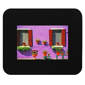 Discover Windows of Venice Italy 1904 Mouse Pads