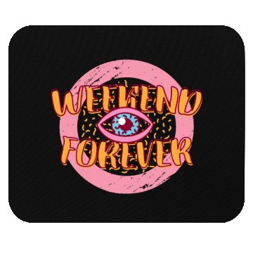 Discover Retro 80s Weekend Forever Mouse Pads