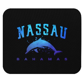 Discover sau Bahamas Beach Snorkel Scuba Diving Dolphin Mouse Pads