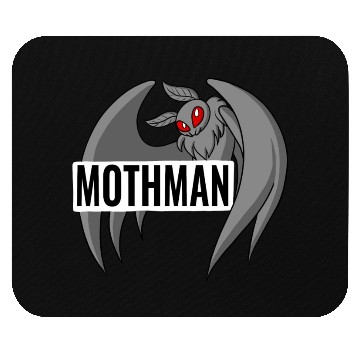 Discover Mothman Mouse Pads