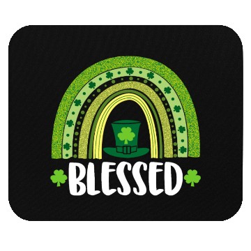 Discover Blessed St Patricks Mouse Pads