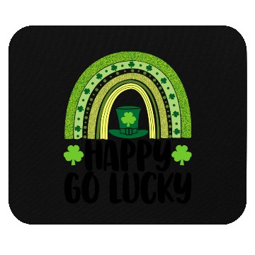 Discover Happy Go Lucky Mouse Pads