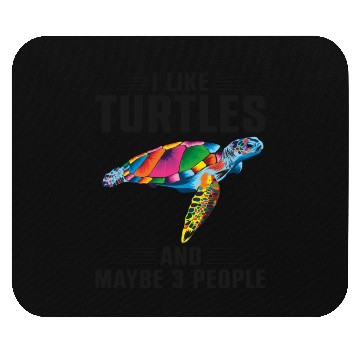 Discover Sea Turtle Tortoise I Like Turtles Mouse Pads