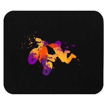 Discover Motocross Sprung Offroad Freestyle Dirt Bike Mouse Pads