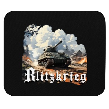 Discover World War 2 Blitzkrieg Mouse Pads