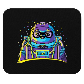 Discover Astro Sloth Mouse Pads