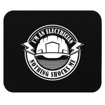 Discover Electrician Construction Electrician Mouse Pads