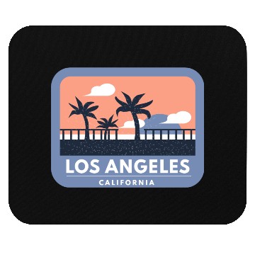 Discover Los Angeles California Mouse Pads