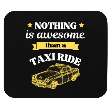 Discover Taxi Ride Old Car Lover Mouse Pads