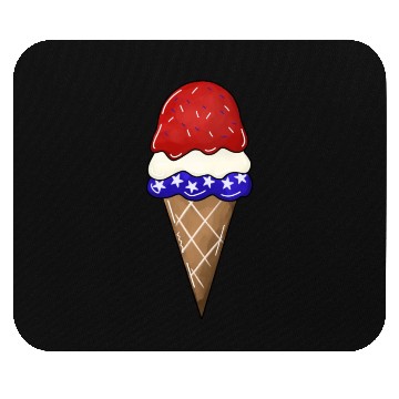 Discover Usa Ice Cream Mouse Pads