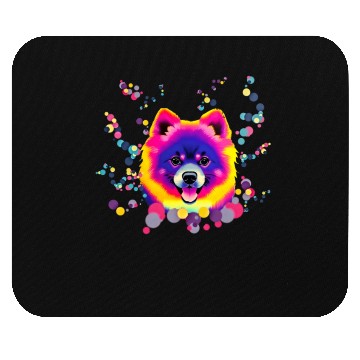 Discover Pomeranian pop art Mouse Pads