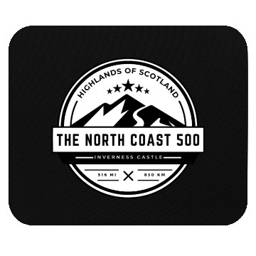 Discover The north coast scotland - NC 500 route Mouse Pads