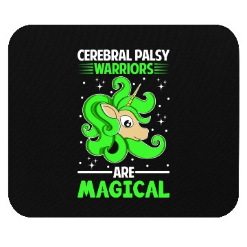 Discover Cerebral Palsy Warriors Are Magical Unicorn Lover Mouse Pads