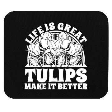 Discover Tulip Gardening Tulips Mouse Pads