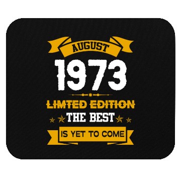 Discover August 1973 Birthday Surprise Mouse Pads