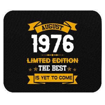 Discover August 1976 Birthday Surprise Mouse Pads