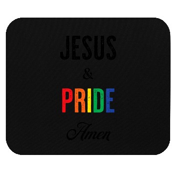 Discover Jesus And Pride A Fun Gay Christian Mouse Pads