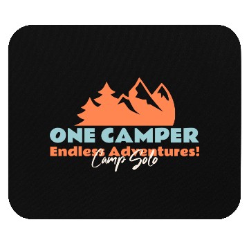 Discover One camper endless adventures Mouse Pads