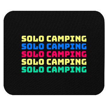Discover Solo Camping Mouse Pads