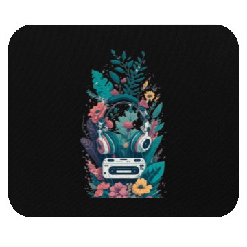 Discover Old School Sound Vintage Style Vibes Mouse Pads