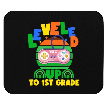 Discover Level up to 1st grade, back to school Mouse Pads