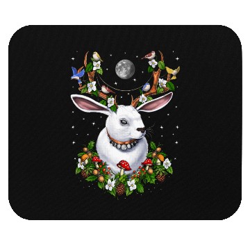 Discover Jackalope Rabbit Mouse Pads