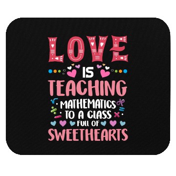 Discover Love Teaching Math Professor School Teacher Mouse Pads