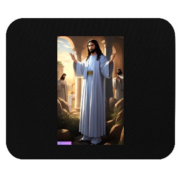 Discover Ai technology generator god using human thoughts Mouse Pads