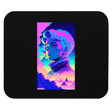 Discover Ai technology using human thoughts Mouse Pads