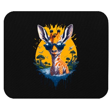 Discover cool Giraffe Mouse Pads