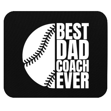 Discover Best Dad Coach Ever Mouse Pads