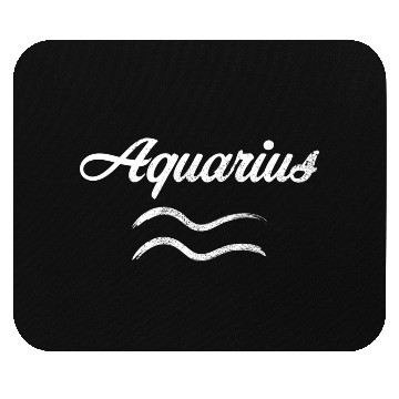 Discover Zodiac Symbol Sign Aquarius Mouse Pads