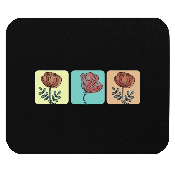 Discover Tulips flower rose Mouse Pads
