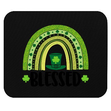 Discover Blessed St Patricks Mouse Pads
