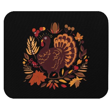 Discover Turkeys, Harvest, and Gratitude Mouse Pads